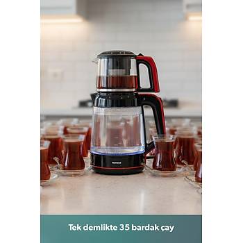 Homend Infinity XL 1764H 1900 WATT Cam �ay Makinesi Antrasit Siyah