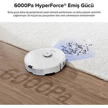 ROBOROCK S8 SONIC MOPPING ALILLI ROBOT SUPURGE S8 BEYAZ S80ULT