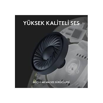 Logitech G G435 LIGHTSPEED Kablosuz Oyuncu Kulakl - Siyah 981-001050