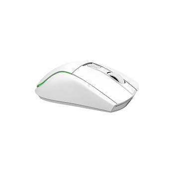 Reflex Ultra 16000 DPI 400 IPS Yksek Performansl Kablosuz RGB Oyuncu Mouse- Beyaz
