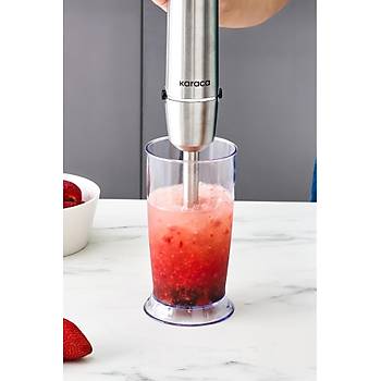 Karaca Inox Quick Mix H�z Ayarl� 1300W El Blender Set - 9637B