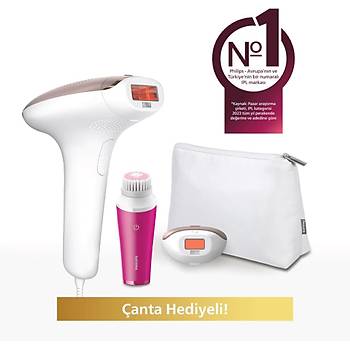 Philips Lumea IPL 7000 Series BRI924 00 Lazer Epilasyon IPL Tuy Alma Cihazi Yuz Vucut ve Hassas Bolge Kullanimi Canta ve Yuz Temizleme Cihaz Hediyeli 2 YIL PHILIPS TURKIYE GARANTILI