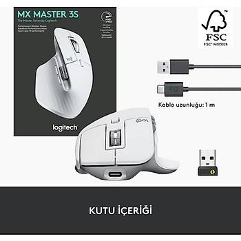 Logitech MX Master 3S A��k Gri 910-006560 Optik �arjl� Kablosuz Mouse