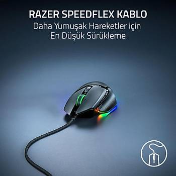 Razer Baslsk V3 35K Dp Kablolu Gamng Mouse RZ01-05230100-R3M1