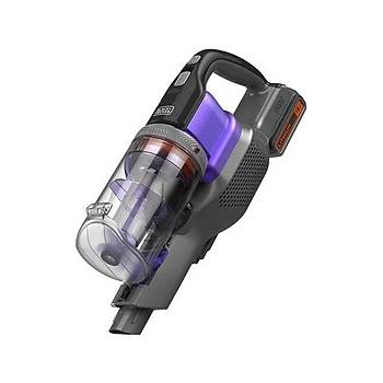 Black+Decker BHFEV182CP-QW 18V Kablosuz Pet Ba�l�kl� Dikey S�p�rge Mor
