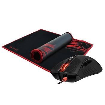 BLOODY A9081 CORE3 AKTF (A90 4000CPI OYUNCU MOUSE + MOUSE PAD)