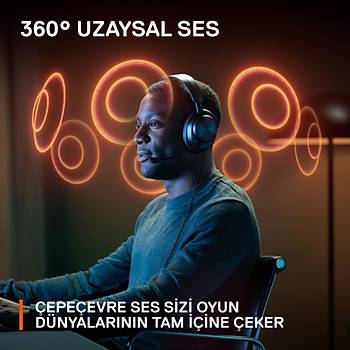 SteelSeries Arctis Nova Pro X SSH61528 7.1 Surround PC Xbox Mikrofonlu Siyah Kablolu Gaming Oyuncu Kulaklk