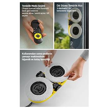 Karcher RCW 2 Extra + Cam Silme Robotu 1.269-213.0