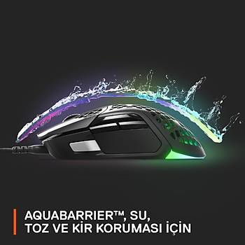 Steelseries Aerox 5 Siyah Kablolu SSM62401 RGB Optik Oyuncu Mouse