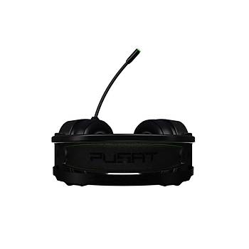 Pusat Lite 7.1 Surround Ses RGB Hafif Oyuncu Kulakl - Siyah