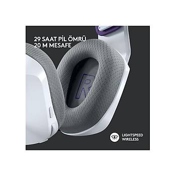 Logitech G733 Lightspeed Beyaz 981-000883 RGB Kablosuz Oyuncu Kulakl�k