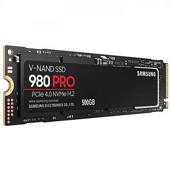 Samsung 980 Pro 500GB MZ-V8P500BW 6900MB-5000MB/sn PCIe 4.0 x4 NVMe M.2 SSD 5 YIL Samsung TURKIYE Garantili