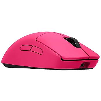 Logitech G Pro 2 L�ghtspeed Pembe 910-007310 44K Hero 2 Optik LIGHTSYNC RGB �arjl� 80gram Kablosuz Oyuncu Mouse
