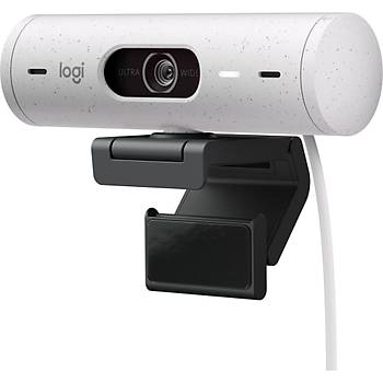 LOGITECH BRIO 500 FULL HD 1080P MIKROFONLU WEB KAMERASI  BEYAZ 960-001428