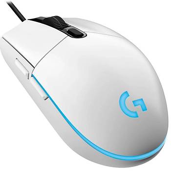 Logitech G G203 Beyaz Lightsync RGB Iþýklý Oyuncu Mouse  910-005797