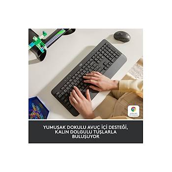 Logitech K650 Signature 920-010919 Siyah Q Kablosuz Bluetooth Klavye