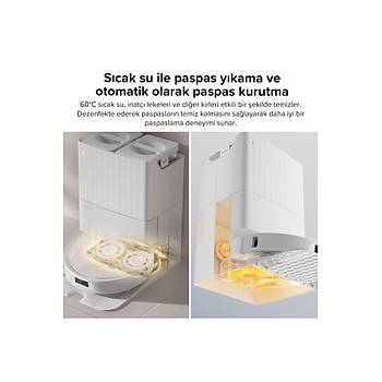 Roborock Qrevo Pro Ak�l� Robot S�p�rge Beyaz 2 YIL ROBOROCK TURKIYE GARANTILI