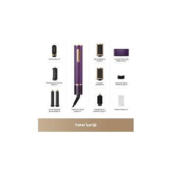Dreame Airstyle Pro 7in1 Mor Sa� �ekillendirme Seti