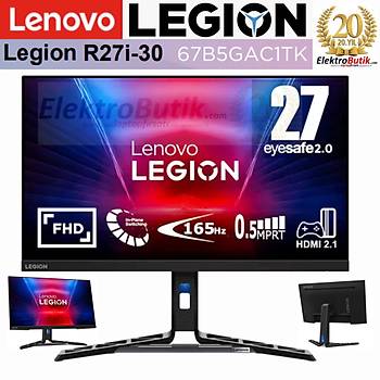 Lenovo Legion R27I-30 67B5GAC1TK 27 0.5 ms Full HD Pivot IPS 180 Hz Oyuncu Monitor