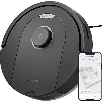 ROBOROCK Q5 PRO AKILLI ROBOT SUPURGE SIYAH ROBOROCK TURKIYE GARANTILI 