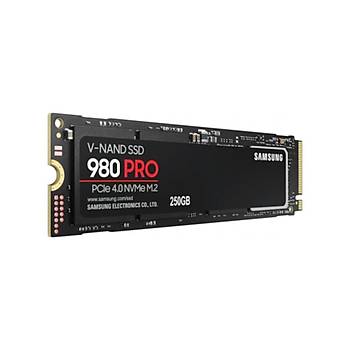 Samsung 980 Pro 250GB 6400MB-2700MB/sn PCIe Gen 4.0 x4, NVMe? 1.3c M.2 SSD MZ-V8P250BW (5 Yl Samsung Trkiye Garantili)