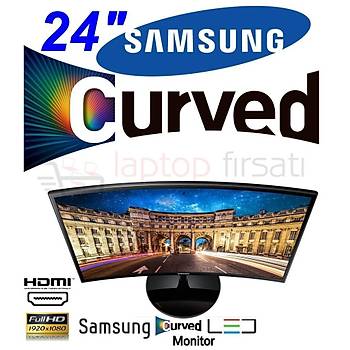 Samsung LC24F390FHMXUF 23.5 4ms (VGA+HDMI) FHD FreeSync Curved Monitör
