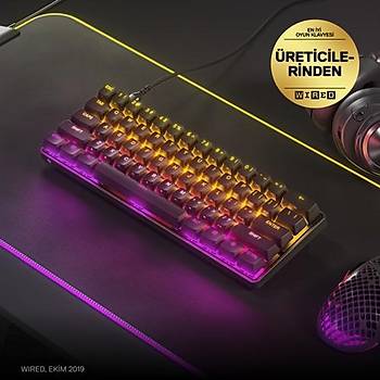 STEELSERIES APEX 9 MINI MEKANIK OYUN KLAVYESI 64838 UK