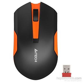 ????A4 TECH G3-200N SYAH+TURUNCU  NANO 2.4GHZ MOUSE