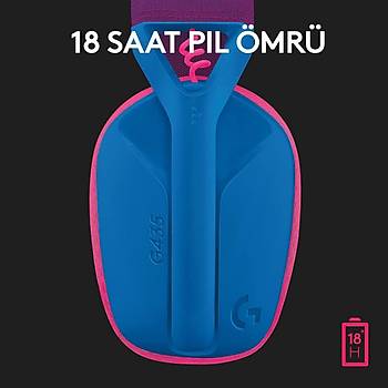 Logitech G435 Lightspeed Mavi 981-001062 Kablosuz Oyuncu Kulakl�k
