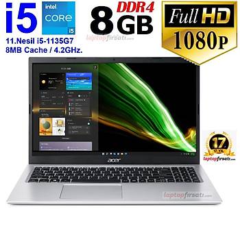 Acer Aspire 3 A315-58-546X 11.NESIL CORE i5-1135G7 8GB 256SSD 15.6 Full HD NX.ADDEY.004 FREEDOS