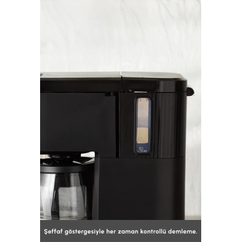 Karaca Just Coffee Aroma 2 In 1 Filtre Kahve ve �ay Demleme Makinesi Inox