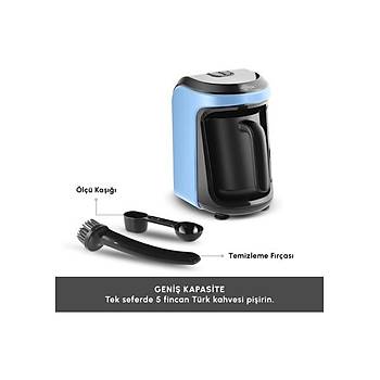 Karaca Hat�r H�ps S�tl� T�rk Kahve Makinesi Vintage Blue