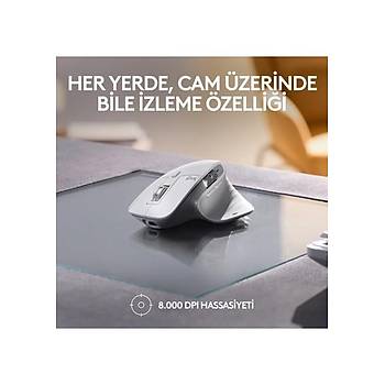 Logitech MX Master 3S For MAC Beyaz 910-006572 Optik �arjl� Kablosuz Mouse