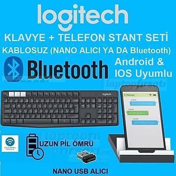 Logitech K375s Multi-Device Kablosuz Klavye ve Stand 920-008178