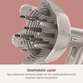 Shark Flexstyle 5-In-1 Sa� Kurutma & �ekillendirme Sistemi - Stone