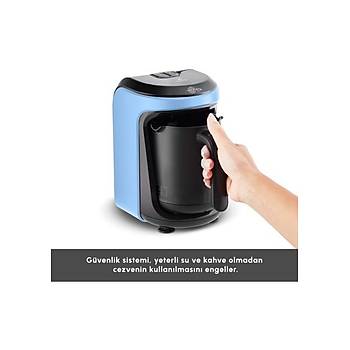 Karaca Hat�r H�ps S�tl� T�rk Kahve Makinesi Vintage Blue