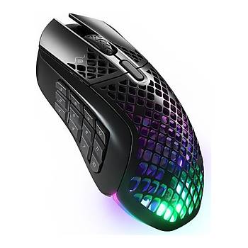 Steelseries Aerox 9 Siyah SSM62618 RGB Makrolu �arjl� Optik Kablosuz Oyuncu Mouse