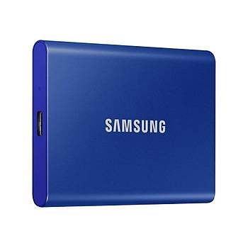 Samsung T7 1TB MU-PC1T0H/WW 1050MB-1000MB/Sn USB 3.2 Gen2 Harici SSD Mavi 3 YIL Samsung TURKIYE Garantili