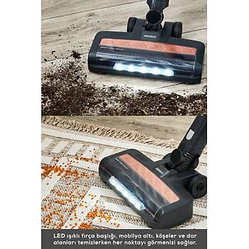 Karaca Vantuz Power Up Pro Dikey S�p�rge Black Copper