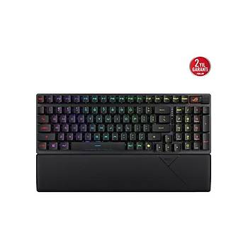 Asus Rog Strix Scope II 96 RX Kablosuz Mekanik Oyuncu Klavyesi Siyah 90MP03S0-BKYA00