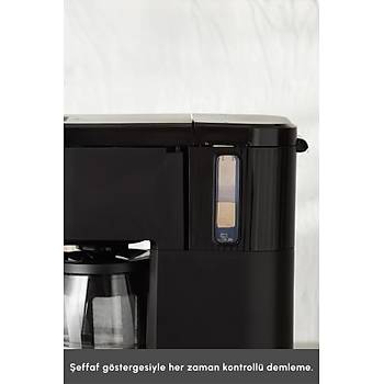 Karaca Just Coffee Aroma 2 In 1 Filtre Kahve ve �ay Demleme Makinesi Bej