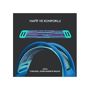Logitech G733 Lightspeed Mavi 981-000943 RGB Kablosuz Oyuncu Kulakl�k