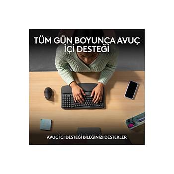 Logitech Wave Keys 920-012311 Bluetooth T�rk�e Q Kablosuz Klavye