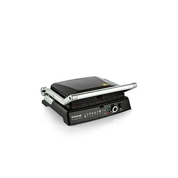 Schafer Concept Grill 2000 W ��kar�labilir Y�kanabilir Yap��maz D�k�m Plaka Tost Makinesi Siyah 2S082-25007-SIY01