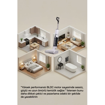 Sinbo Sfc-4106 Islak - Kuru Yer Temizleme Makinesi-Beyaz