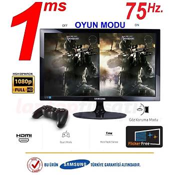Samsung LS24D332HSX/UF 24 75Hz 1ms (HDMI+VGA) FHD TN Panel Oyuncu Monitr