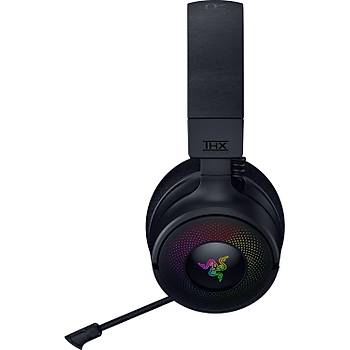 Razer Kraken V4 RZ04-05170100-R3M1 RGB USB Kablosuz Kulak Ustu Oyuncu Kulakligi