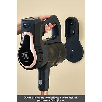 Karaca Vantuz Power Up Pro Dikey S�p�rge Black Copper