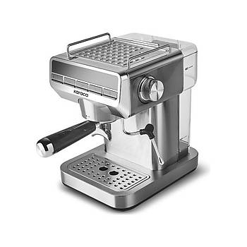 Karaca Coffee Art 1362 S�t K�p�rt�c�l� 20 Bar Bas�n�l� Espresso Latte Capp. Americano Mak. 1,5l Inox
