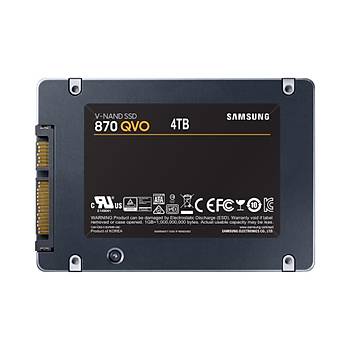 Samsung QVO 870 4TB 560MB-530MB/s Sata 3 SSD (MZ-77Q4T0BW) (3 Yl Samsung Trkiye Garantili)